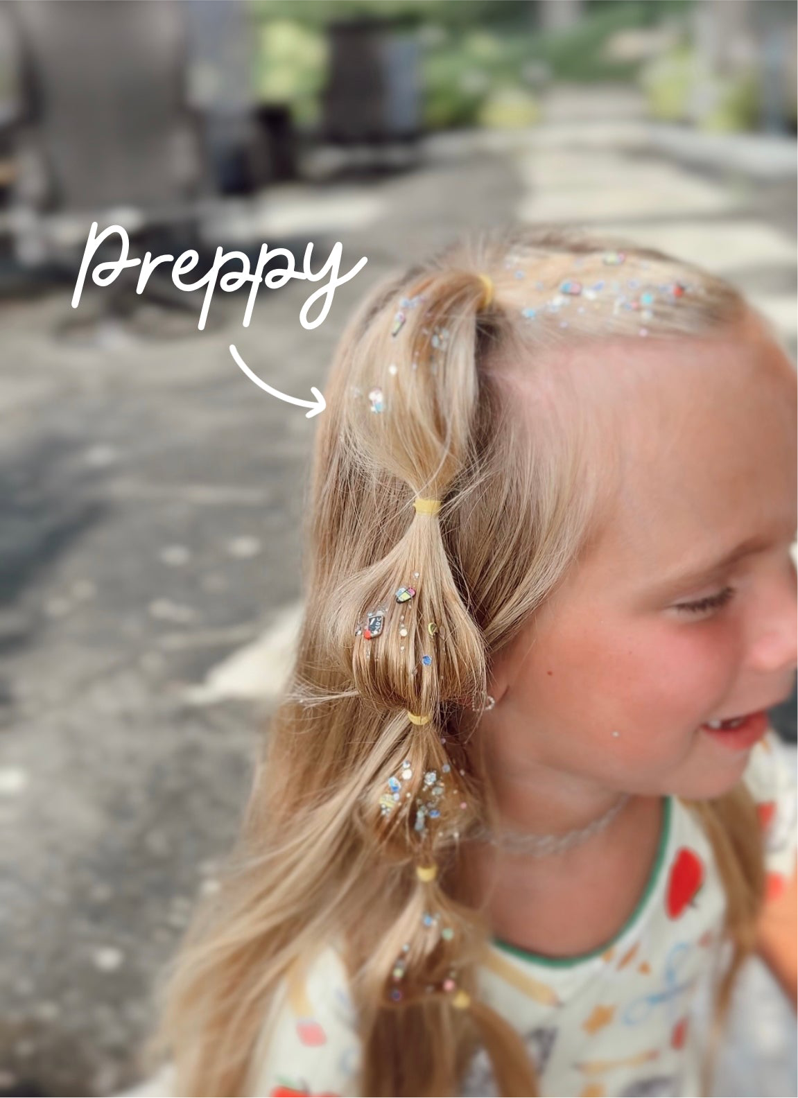 Preppy Hair Glitter - Back to School | Pixie Paste